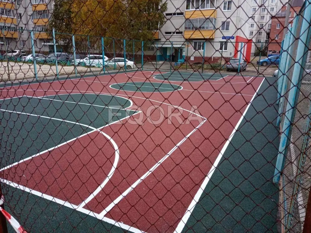 Резиновые покрытия из крошки для спортивных площадок в Чистоозерном